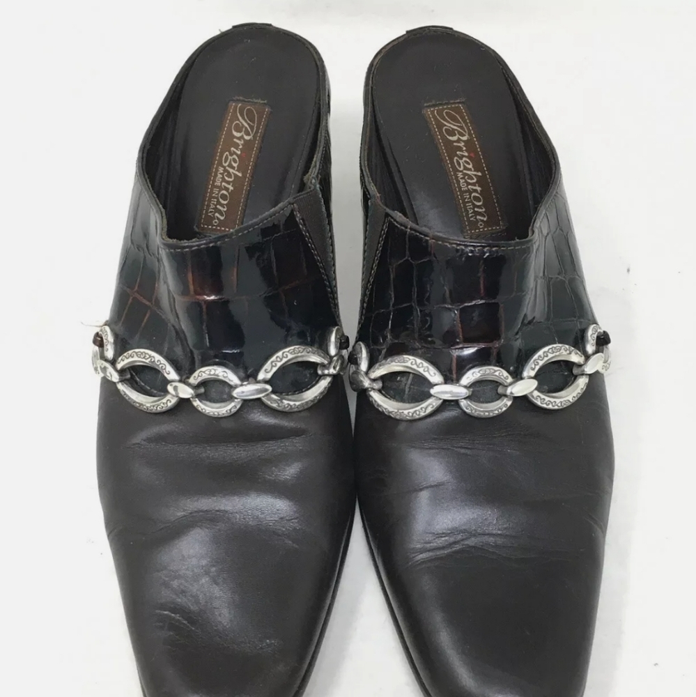 Brighton Twiggy Heeled Mules Women's Booties 7 - Picture 3 of 8